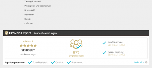 ProvenExpert – Bewertungen für modified eCommerce