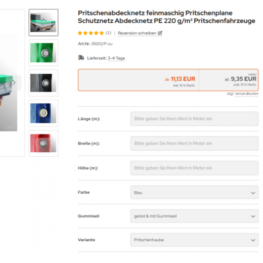 Dr. THIEL® GmbH: Hersteller für Netze & Planen seit 1995