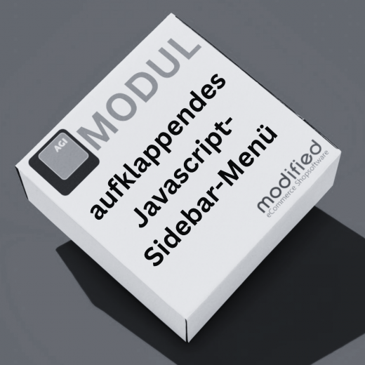 aufklappendes Javascript-Sidebar-Menü