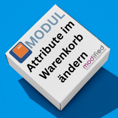 Attribute im Warenkorb ändern