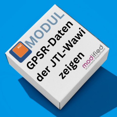 GPSR-Daten der JTL-Wawi im modified-Shop zeigen