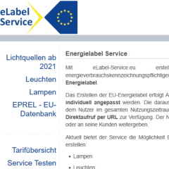 eLabel-Service