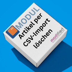 Artikel per CSV-Import löschen