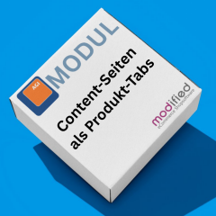 Content-Seiten als Produkt-Tabs
